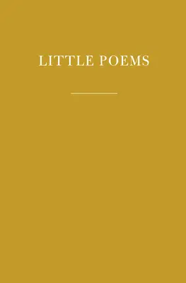 Little Poems