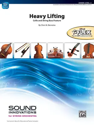 Heavy Lifting: Cello și String Bass Feature, Conductor Score & Parts - Heavy Lifting: Cello and String Bass Feature, Conductor Score & Parts