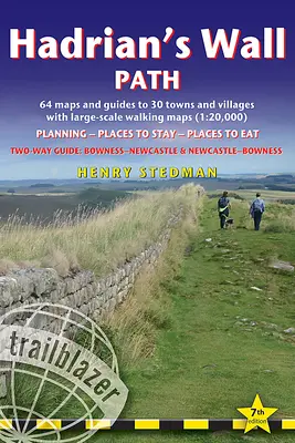 Calea Zidului lui Hadrian: British Walking Guide: Two-Way: Bowness-Newcastle-Bowness - 64 hărți la scară mare (1:20.000) și ghiduri pentru 30 de orașe - Hadrian's Wall Path: British Walking Guide: Two-Way: Bowness-Newcastle-Bowness - 64 Large-Scale Walking Maps (1:20,000) & Guides to 30 Town