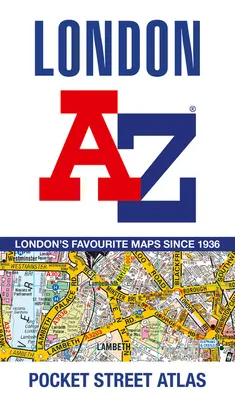 Atlas de buzunar A-Z Londra - London A-Z Pocket Atlas