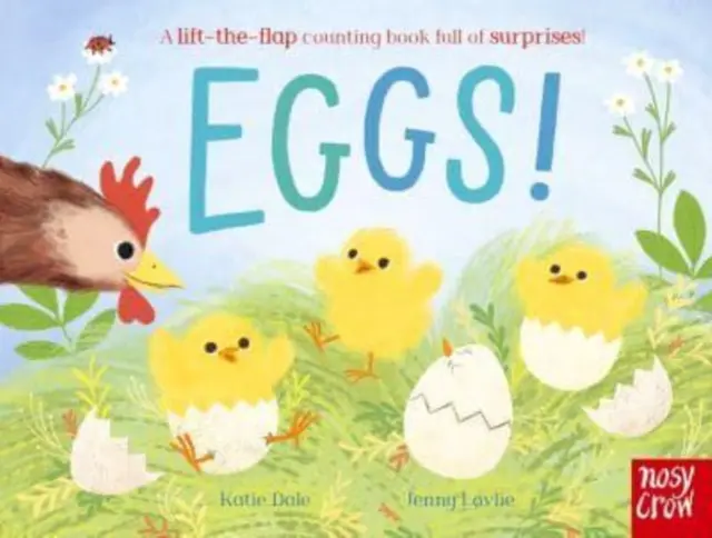 Ouă! - O carte de numărat cu clape pline de surprize! - Eggs! - A lift-the-flap counting book full of surprises!