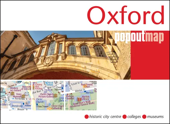 Harta Oxford Popout - Oxford Popout Map