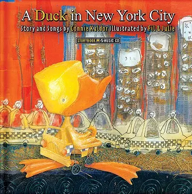 O rață în New York [Cu CD] - A Duck in New York City [With CD]
