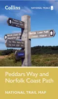 Harta traseului național Peddars Way și Norfolk Coast Path - Peddars Way and Norfolk Coast Path National Trail Map