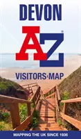 Devon A-Z Hartă pentru vizitatori - Devon A-Z Visitors Map