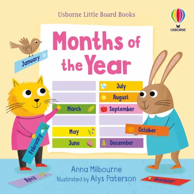 Little Board Books Lunile anului - Little Board Books Months of the Year
