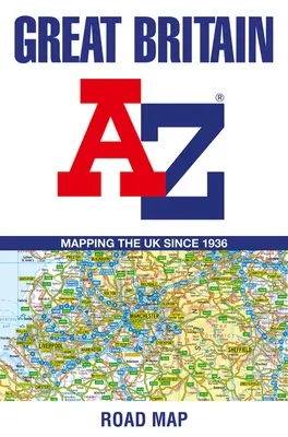Harta rutieră A-Z a Marii Britanii - Great Britain A-Z-Road Map