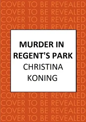 Crimă în Regent's Park - Murder in Regent's Park