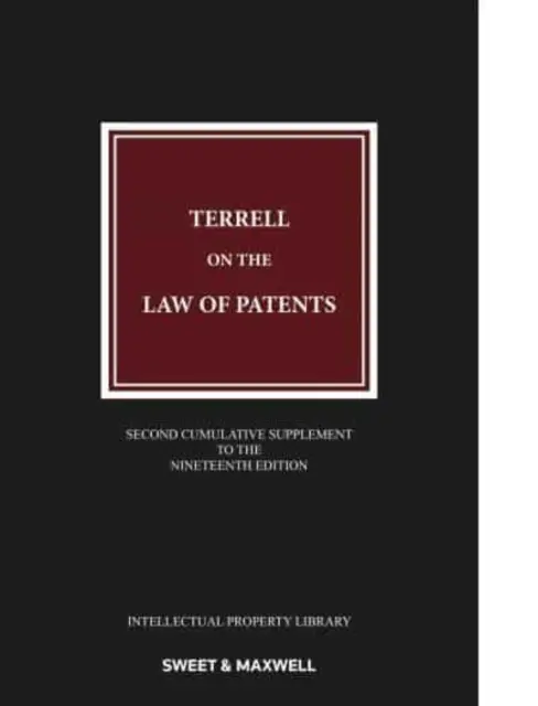 Terrell privind dreptul brevetelor - Terrell on the Law of Patents