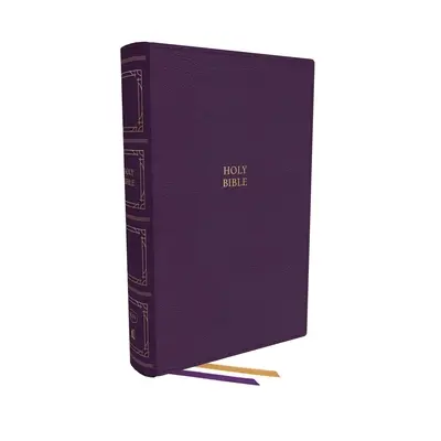 Kjv, Paragraph-Style Large Print Thinline Bible, Leathersoft, Purple, Red Letter, Thumb Indexed, Comfort Print: Sfânta Biblie, versiunea King James - Kjv, Paragraph-Style Large Print Thinline Bible, Leathersoft, Purple, Red Letter, Thumb Indexed, Comfort Print: Holy Bible, King James Version