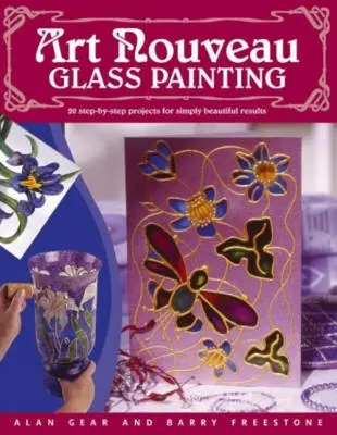 Pictura pe sticlă Art Nouveau - Art Nouveau Glass Painting