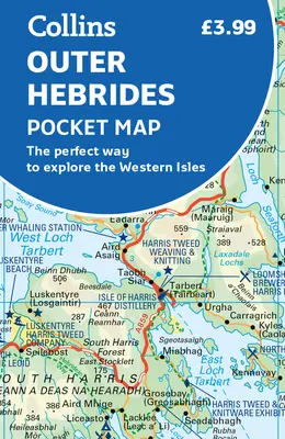 Harta de buzunar Outer Hebrides: Modul perfect de a explora insulele vestice - Outer Hebrides Pocket Map: The Perfect Way to Explore the Western Isles