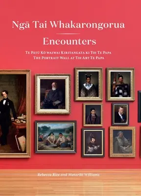 Întâlniri Nga Tai Whakarongorua: Te Patu Kowaiwai Kiritangata KI Toi Te Papa peretele cu portrete la Toi Art, Te Papa - Nga Tai Whakarongorua Encounters: Te Patu Kowaiwai Kiritangata KI Toi Te Papa the Portrait Wall at Toi Art, Te Papa