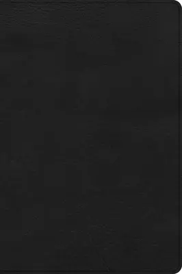 Biblie CSB cu litere subțiri și tipar mare, negru Leathertouch - CSB Large Print Thinline Bible, Black Leathertouch