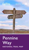 Harta traseului național Pennine Way - Pennine Way National Trail Map