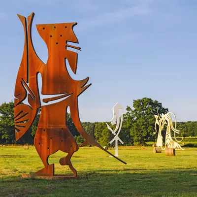Parc de sculpturi Erich Engelbrecht, Chteau Des Fougis - Parc de Sculptures Erich Engelbrecht, Chteau Des Fougis