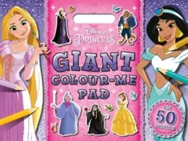 Prințesa Disney: Color Me Pad uriaș - Disney Princess: Giant Colour Me Pad
