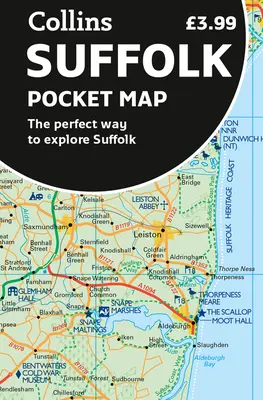 Harta de buzunar Suffolk: Modul perfect de a explora Suffolk - Suffolk Pocket Map: The Perfect Way to Explore the Suffolk