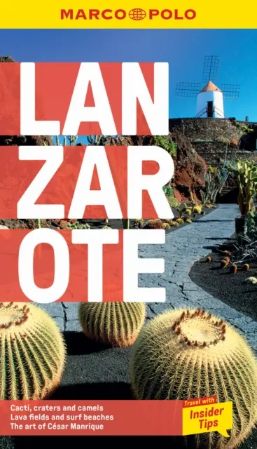 Lanzarote Ghid de călătorie de buzunar Marco Polo - cu hartă detașabilă - Lanzarote Marco Polo Pocket Travel Guide - with pull out map