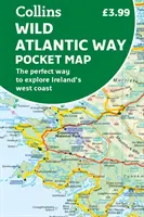 Hartă de buzunar Wild Atlantic Way - Modul perfect de a explora coasta de vest a Irlandei - Wild Atlantic Way Pocket Map - The Perfect Way to Explore Ireland's West Coast