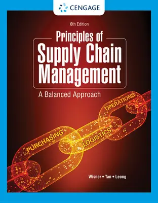 Principii de management al lanțului de aprovizionare: A Balanced Approach - Principles of Supply Chain Management: A Balanced Approach