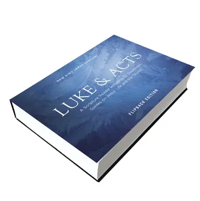 NKJV Biblia de devoțiune Luca/Actele, ediție flipback, litere roșii, broșată - NKJV Luke/Acts Devotional, Flipback Edition, Red Letter, Paperback