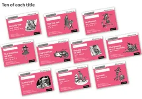 Read Write Inc. Phonics: Roz Set 3 cărți de povești de bază în alb și negru (pachet de 100) - Read Write Inc. Phonics: Pink Set 3 Core Black & White Storybooks (Pack of 100)