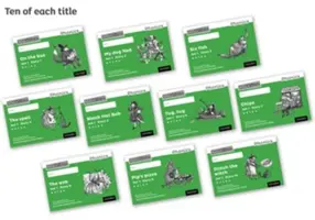 Read Write Inc. Phonics: Green Set 1 Core Black & White Storybooks (pachet de 100) - Read Write Inc. Phonics: Green Set 1 Core Black & White Storybooks (Pack of 100)