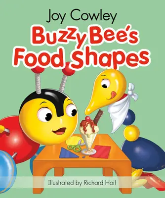 Cartea de carton Buzzy Bee's Food Shapes - Buzzy Bee's Food Shapes Board Book