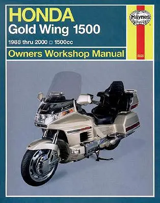 Honda Gl1500 Gold Wing Manual de atelier pentru proprietari: 1988-2000 - Honda Gl1500 Gold Wing Owners Workshop Manual: 1988-2000