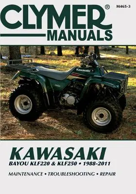 Manual de reparații ATV Kawasaki Bayou Klf220 & Klf250 - Kawasaki Bayou Klf220 & Klf250 ATV Repair Manual