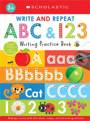 Învață să scrii ABC & 123: Scholastic Early Learners (Carte de lucru) - Learn to Write ABC & 123: Scholastic Early Learners (Workbook)