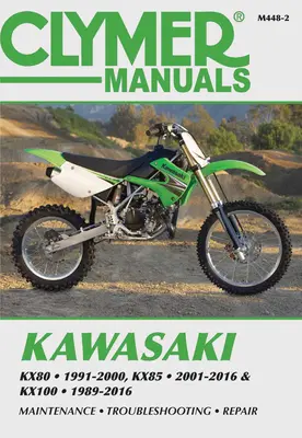 Kawasaki Kx80, Kx85 & Kx100: Kx80 1991-2000, Kx85 și Kx85-II 2001-2016 și Kx100 1989-2016 - Kawasaki Kx80, Kx85 & Kx100: Kx80 1991-2000, Kx85 and Kx85-II 2001-2016 and Kx100 1989-2016