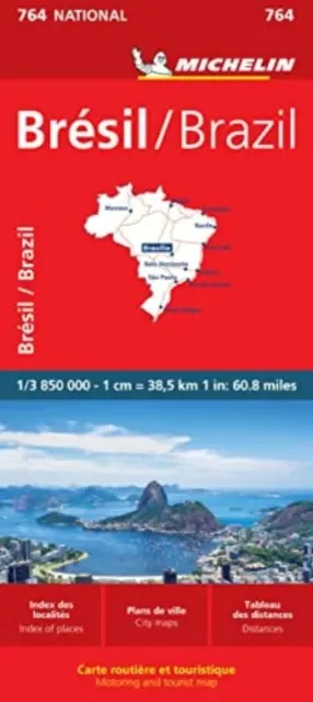Brazilia Harta 764 - Brazil Map 764