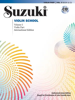 Școala de vioară Suzuki: Ediția asiatică, carte și CD - Suzuki Violin School: Asian Edition, Book & CD