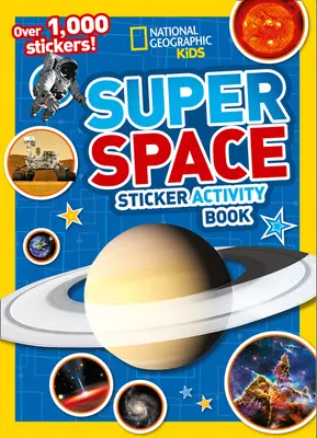 Cartea de activități cu autocolante Super Space - Peste 1.000 de autocolante! - Super Space Sticker Activity Book - Over 1,000 Stickers!