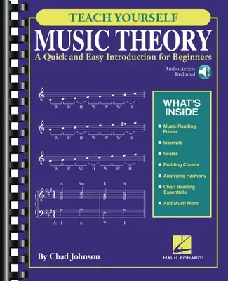 Teach Yourself Music Theory: O introducere rapidă și ușoară pentru începători cu acces audio inclus - Teach Yourself Music Theory: A Quick and Easy Introduction for Beginners with Audio Access Included