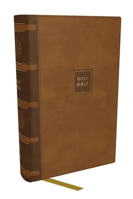 KJV Compact Bible W/ 43,000 Cross References, Brown Leathersoft, Red Letter, Comfort Print: Sfânta Biblie, versiunea King James: Holy Bible, King James Ver - KJV Compact Bible W/ 43,000 Cross References, Brown Leathersoft, Red Letter, Comfort Print: Holy Bible, King James Version: Holy Bible, King James Ver