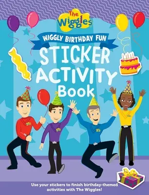 Cartea de activități cu autocolante Wiggly Birthday Fun - Wiggly Birthday Fun Sticker Activity Book