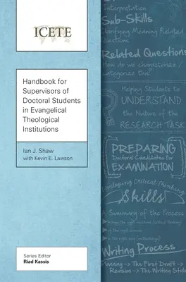 Manual pentru supervizorii studenților doctoranzi din instituțiile teologice evanghelice - Handbook for Supervisors of Doctoral Students in Evangelical Theological Institutions