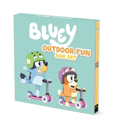 Bluey Set de distracții în aer liber - Bluey Outdoor Fun Box Set