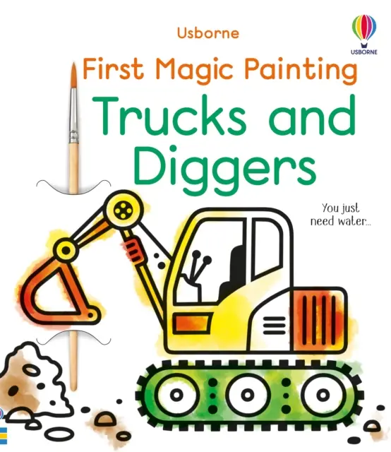Prima Magic Painting Camioane și excavatoare - First Magic Painting Trucks and Diggers