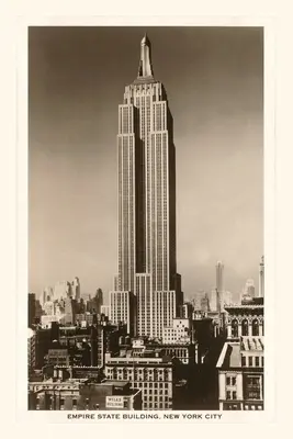 Jurnal de epocă Empire State Building, New York City - Vintage Journal Empire State Building, New York City