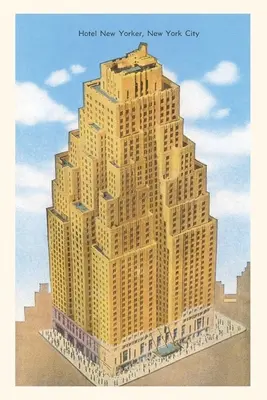 Jurnal de epocă Hotel New Yorker - Vintage Journal Hotel New Yorker