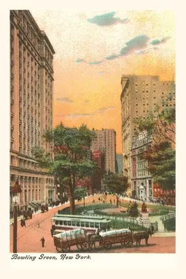 Jurnal de epocă Bowling Green, New York City - Vintage Journal Bowling Green, New York City