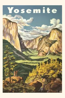 Vintage Journal Trevel Poster pentru Parcul Național Yosemite - Vintage Journal Trevel Poster for Yosemite National Park