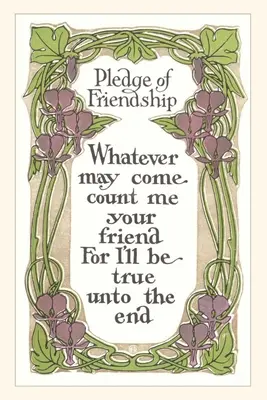 Jurnal de epocă Pledge of Friendship - Vintage Journal Pledge of Friendship
