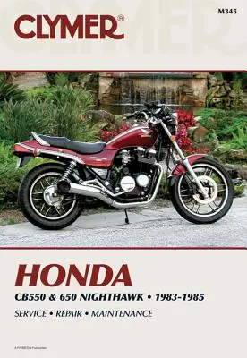 Clymer Honda Cb550 & 650 Nighthawk, 1983-1985: Service, Reparare, Întreținere - Clymer Honda Cb550 & 650 Nighthawk, 1983-1985: Service, Repair, Maintenance
