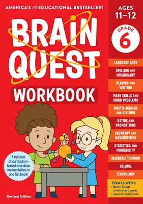 Caiet de lucru Brain Quest: 6th Grade Ediție revizuită - Brain Quest Workbook: 6th Grade Revised Edition
