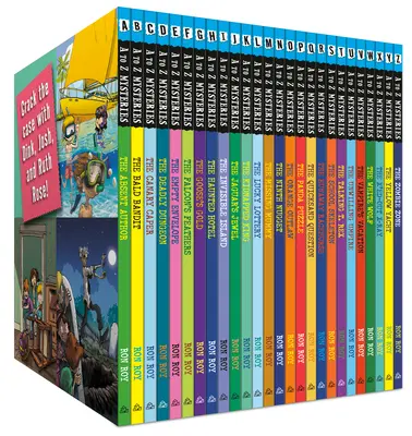 A to Z Mysteries Boxed Set: Fiecare mister de la A la Z! - A to Z Mysteries Boxed Set: Every Mystery from A to Z!